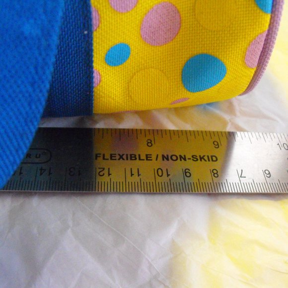 Barrel Duffle Bag Tote Mini Minnie Mouse Polka Dot - Picture 3 of 6